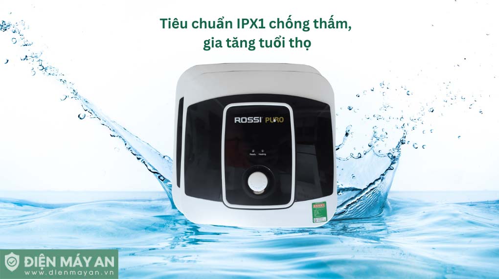 Bình nóng lạnh Rossi Puro 30 lít RPO 30SQ